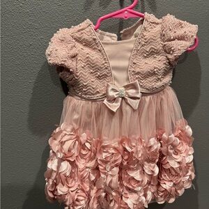 Nannette Light Pink Baby Dress
